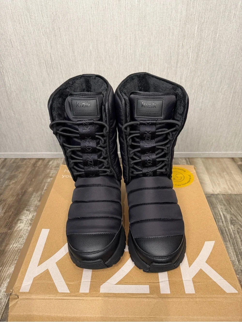 Women’s Black Insulated Winter Boot Size 7